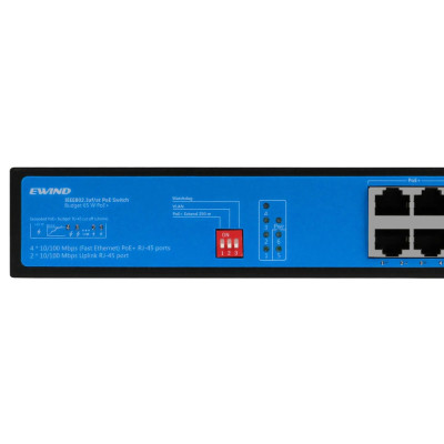Ewind EW-S1906CF-AP 4-портовий 100M POE