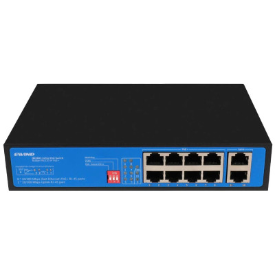 Ewind EW-S1910CF-AP 10-портовый коммутатор 100M PoE