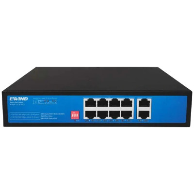 Ewind EW-S1910CG-AP 10-портовый гигабитный коммутатор PoE