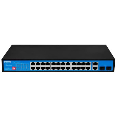 Ewind EW-S1928CG-AP 28-портовий 24*1000M POE+2*GE+2*GF PoE