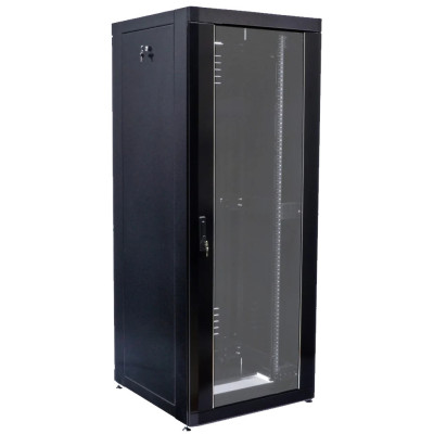 19" 18U, 610 х 675 мм Шафа чорна