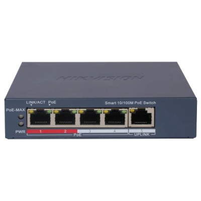 DS-3E1105P-EI/V2 4-портовий керований POE