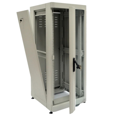 19" 42U Шафа 610х865 мм посилена сіра