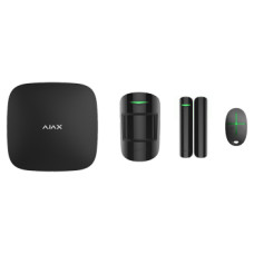 Ajax StarterKit Plus (Чорний) Комплект охоронної сигналізації
