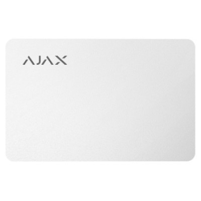 Ajax Pass white (3pcs) Бесконтактная карта управления