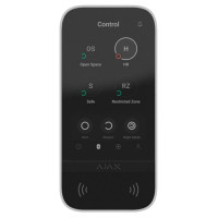 Ajax KeyPad TouchScreen (8EU) white Клавіатура