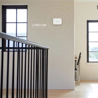 U-Prox MPX L White Бездротова централь системи безпеки з підтримкою фотоверифікації