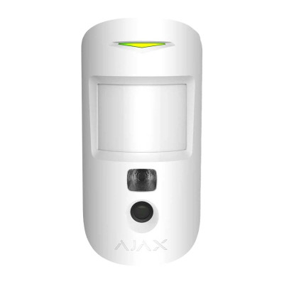 Ajax MotionCam (PhOD) Jeweller (8EU) white Бездротовий сповіщувач руху з камерою Ajax MotionCam (PhOD) Jeweller (8EU) white Бездротовий сповіщувач руху з камерою