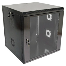 19&quot;12U, 600х600х640 мм Шкаф акриловое стекло черный