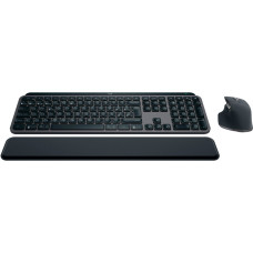 Комплект Logitech MX Keys Plus Palmrest Wireless UA Graphite (920-011614)
