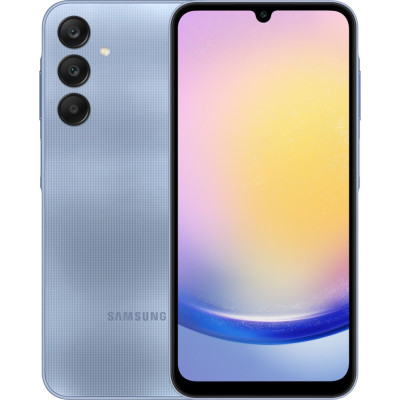 Мобільний телефон Samsung Galaxy A25 5G 6/128Gb Blue (SM-A256BZBDEUC) Мобільний телефон Samsung Galaxy A25 5G 6/128Gb Blue (SM-A256BZBDEUC)