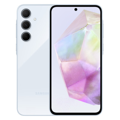 Мобільний телефон Samsung Galaxy A35 5G 8/256Gb Awesome Iceblue (SM-A356BLBGEUC) Мобільний телефон Samsung Galaxy A35 5G 8/256Gb Awesome Iceblue (SM-A356BLBGEUC)