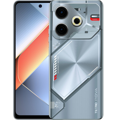 Мобільний телефон Tecno POVA 6 NEO 8/128GB Starry Silver (4894947023620) Мобільний телефон Tecno POVA 6 NEO 8/128GB Starry Silver (4894947023620)