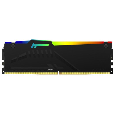 Модуль пам'яті для комп'ютера DDR5 64GB (2x32GB) 6000 MHz Beast RGB Kingston Fury (ex. HyperX) (KF560C30BBAK2-64)