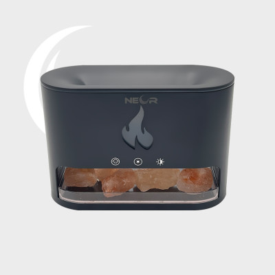 Зволожувач повітря NEOR FLAME AROMA 25ML10 BK