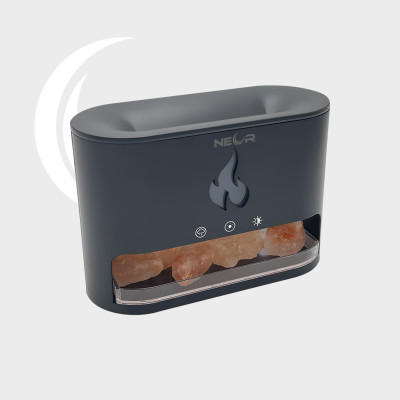 Зволожувач повітря NEOR FLAME AROMA 25ML10 BK