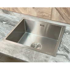 Глибока кухонна мийка Galley Handmade SP5043 Brushed Silver