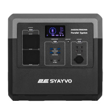 Портативна електростанція 2Е Syayvo 2400 Вт, 2560 Вт/год, WiFi/BT, паралельне підключення, швидка зарядка